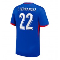 Frankrike Theo Hernandez #22 Hjemmedrakt EM 2024 Kortermet